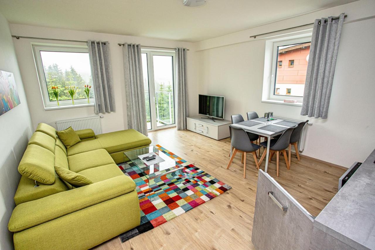 Green apartment Klínovec Loučná pod Klínovcem Exterior foto